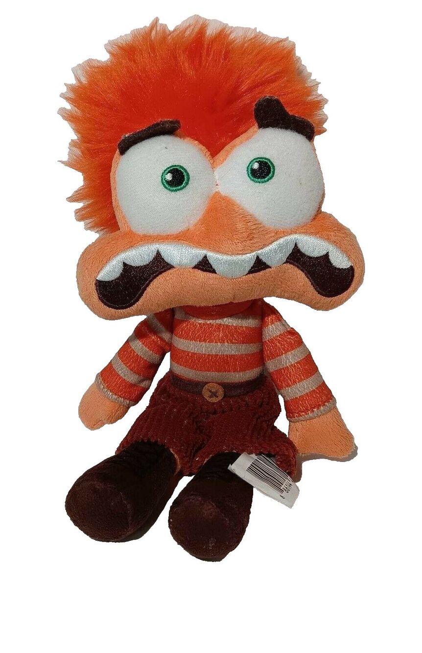 Disney Pixar Inside Out 2 ANXIETY 8” Plush Doll Emotion 2024 Toy Preowned